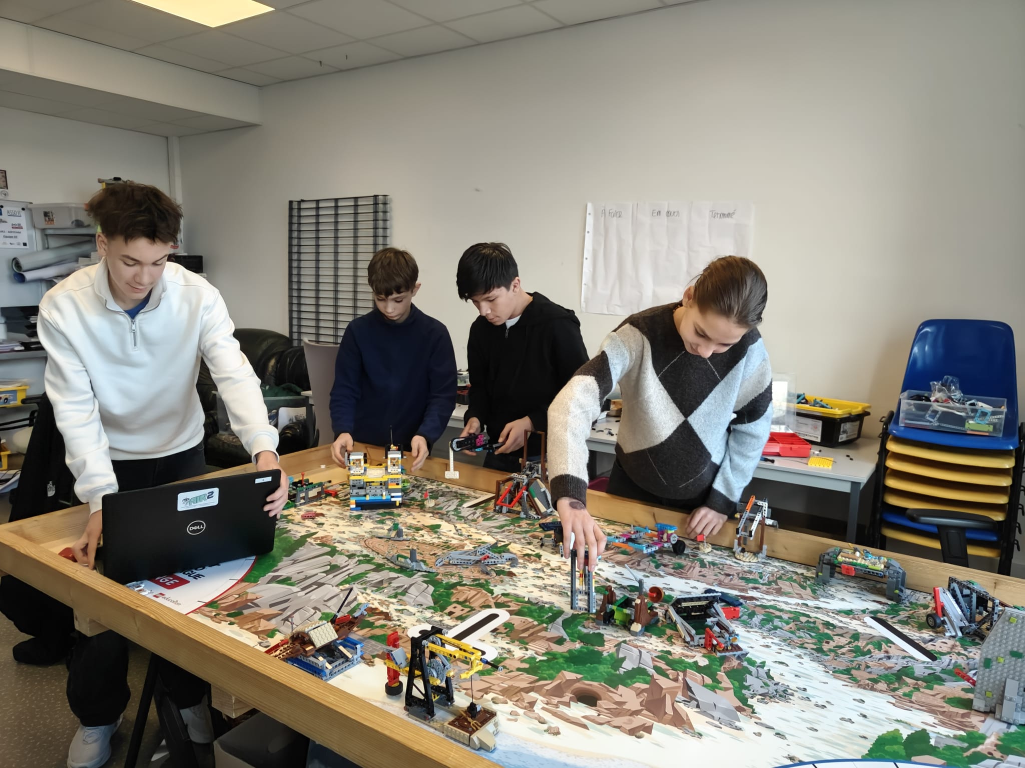 Équipe Brick by Brick — Répétition FLL
